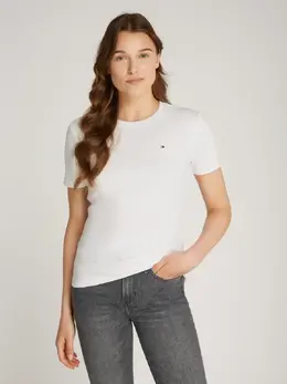Tommy Hilfiger: Обтягивающая футболка 