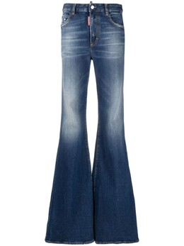 Dsquared2: Расклешённые джинсы 