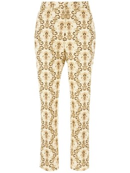 Etro: Брюки с вышивкой 