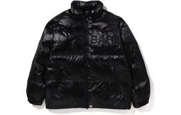 A BATHING APE: Синий пуховик 