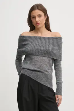 Sisley: Серый свитер 