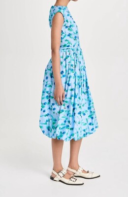 Marni: Синее платье 