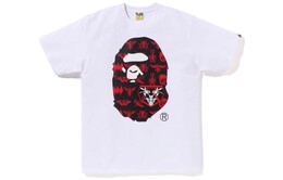 A BATHING APE: Белая футболка 
