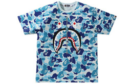 A BATHING APE: Синяя футболка 