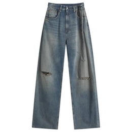 MM6 Maison Margiela: Джинсы оверсайз 