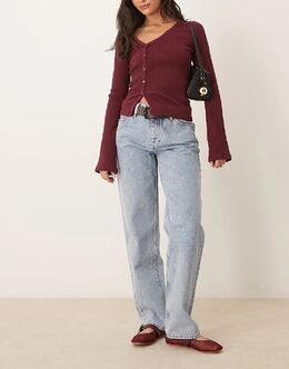 Calvin Klein Jeans: Светлые джинсы 