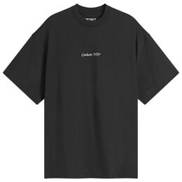 Carhartt WIP: Чёрная футболка 