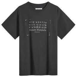 Maison Margiela: Чёрная футболка 