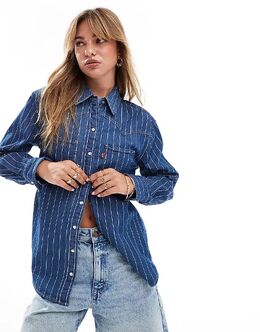 Levi's: Голубая рубашка 