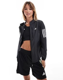 adidas Performance: Чёрная куртка 
