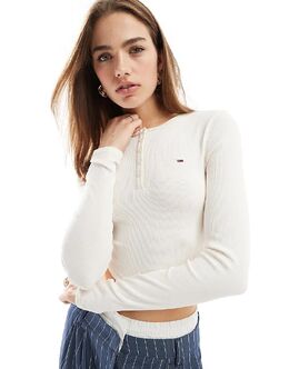 Tommy Jeans: Топ с длинным рукавом 