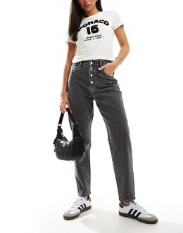 Tommy Jeans: Чёрные джинсы 