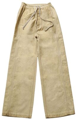 Rick Owens Drkshdw: Жёлтые брюки 