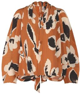 Issey Miyake: Коричневый кардиган 