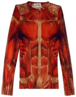 Jean Paul Gaultier: Джинсы в сетку 