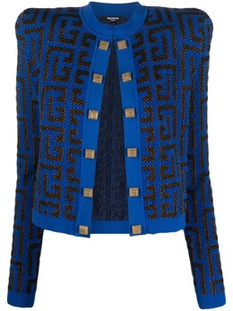 Balmain: Короткий жакет 