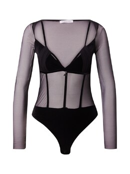 Patrizia Pepe: Чёрная блуза  Maglia