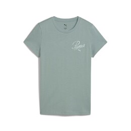 PUMA: Зелёная рубашка  Ess