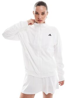 adidas Performance: Белая куртка 