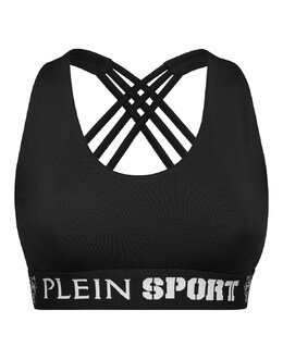 Plein Sport: Чёрный бюстгальтер 