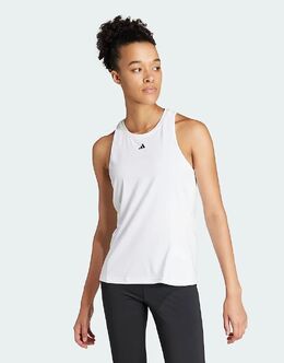 adidas Performance: Белая майка 
