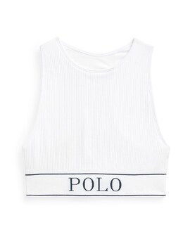 Polo Ralph Lauren: Белый топ 