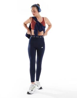 adidas Performance: Тёмные легинсы 