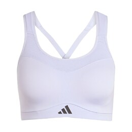 adidas Performance: Фиолетовый бюстгальтер 