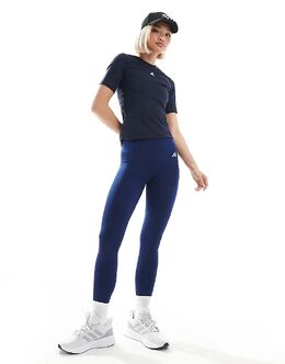 adidas Performance: Тёмные легинсы 