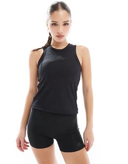 adidas Performance: Чёрный топ 