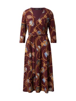 Lauren Ralph Lauren: Бордовое платье 