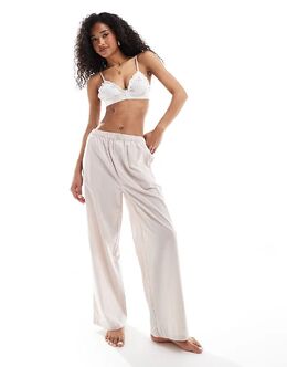 Calvin Klein: Хлопковые брюки 
