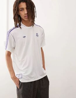 Adidas Originals: Белая футболка 