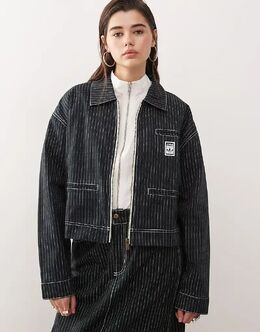 Adidas Originals: Серая куртка 
