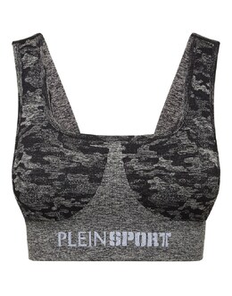 Plein Sport: Чёрный бюстгальтер 