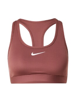 Nike: Бордовый бюстгальтер  Swoosh