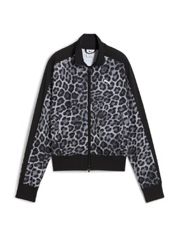 PUMA: Чёрная куртка  Luxe