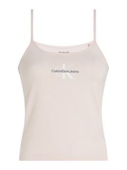 Calvin Klein Jeans: Светлый топ 