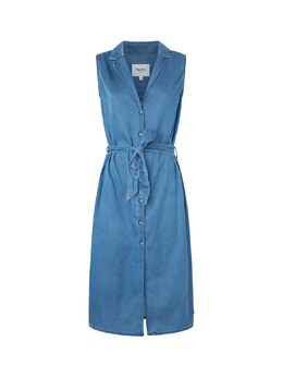 Pepe Jeans: Синее платье 