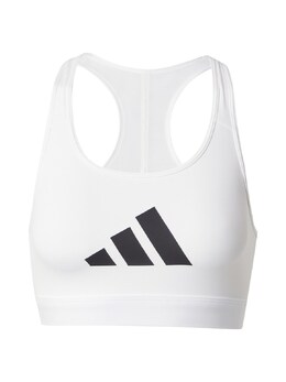 adidas Performance: Белый бюстгальтер 