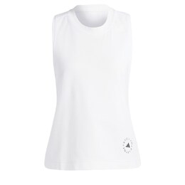 Adidas By Stella Mccartney: Белый топ 