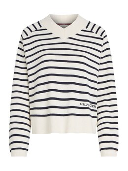 Tommy Hilfiger: Белый свитер 