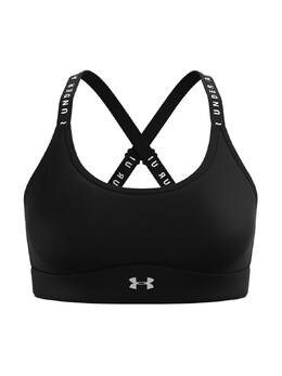 Under Armour: Чёрный бюстгальтер 