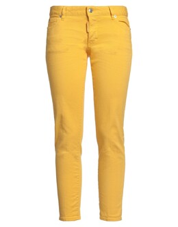 Dsquared2: Жёлтые джинсы 