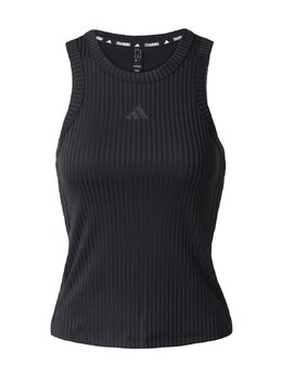 adidas Performance: Чёрный топ 