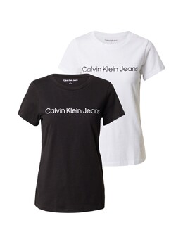 Calvin Klein Jeans: Чёрная рубашка 