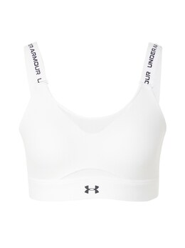 Under Armour: Белый бюстгальтер 