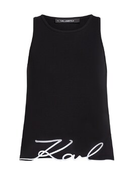 Karl Lagerfeld: Чёрный топ 