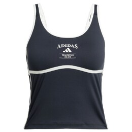 adidas Performance: Чёрный топ 