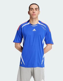 adidas Performance: Голубая футболка 